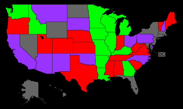 USA PARKINSON'S DISEASE DEATH RATE BY STATE