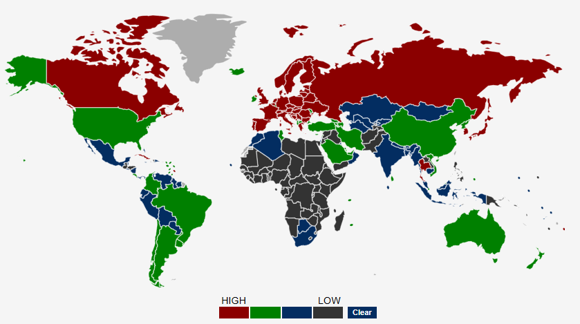Median Age • Total • World by Country • Years • Map ...