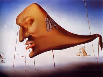 SLEEP BY SALVADOR DALI