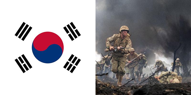 War in South Korea